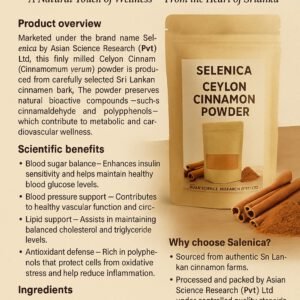 Ceylon Cinnamon Powder (Selenica Brand)